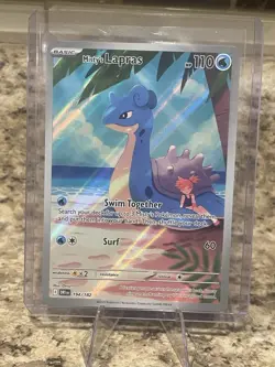 Pokemon TCG Misty's Lapras Destined Rivals 194/182 Illustration Rare - Image 1