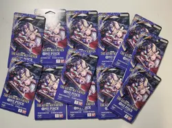 12x One Piece TCG OP-14 Sealed Booster Pack The Azure Sea's Seven ENGLISH - Image 1