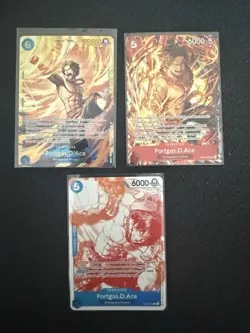 One Piece TCG- Port has D Ace Lot - Image 1