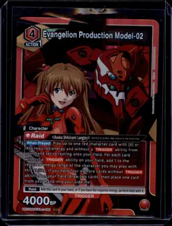Evangelion Production Model-02 Foil - UE15BT/EVA-1-081 NM - Union Arena - Image 1