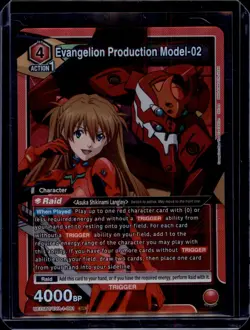 Evangelion Production Model-02 Foil - UE15BT/EVA-1-081 NM - Union Arena - Image 3