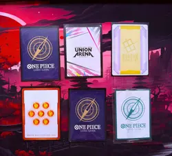Bandai Card Fest 25-26 LOT of 6 Cards OnePiece, Gundan, Union Arena, Dragonball - Image 2