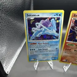 Pokemon Suicune Entei Raikou Holo Card Lot 2007 Nintendo 3 Cards - Image 2