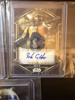 Topps Star Wars Card Lot- Autograph Cards INCLUDED! - Image 2