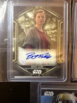 Topps Star Wars Card Lot- Autograph Cards INCLUDED! - Image 3