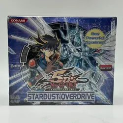 Yugioh Stardust Overdrive Booster Box Unlimited Edition 24 Count TCG CCG Cards - Image 1