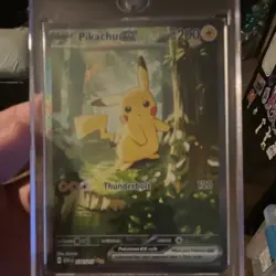 Pokemon Pikachu EX Holo Lightning 200 HP Card 276/217 English TCG - Image 1