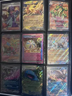Pokemon Card Lot Of 65 Binder - Image 5