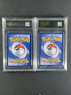 Pokemon 2pc Chinese cards Charizard, Gyarados SR CSV5C145 CSV3C143 Grade10 - Image 2