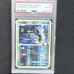 Pokemon Gyarados G Reverse Holo Rare Card 30/127 Platinum PSA 8 - Image 1