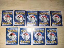 Lot of 9 Vintage Wizards of the Coast Holographic Pokemon TCG Trading Cards - Image 3