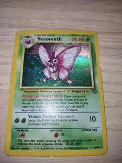 Lot of 9 Vintage Wizards of the Coast Holographic Pokemon TCG Trading Cards - Image 5