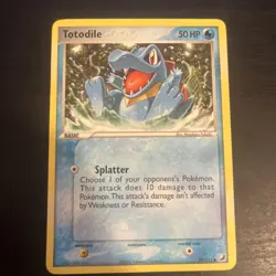 Totodile 78/115 Common Unseen Forces Pokemon Trading Card Game - LP - Image 1