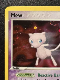 Mew 4/17 POP Series 4 Promo Pokemon Card Holo Foil Rare MP - Image 3