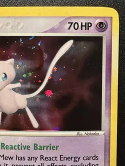 Mew 4/17 POP Series 4 Promo Pokemon Card Holo Foil Rare MP - Image 4