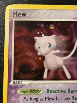 Mew 4/17 POP Series 4 Promo Pokemon Card Holo Foil Rare Near Mint - Image 3