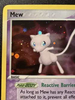 Mew 4/17 POP Series 4 Promo Pokemon Card Holo Foil Rare LP+ - Image 3