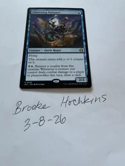 Magic The Gathering Flitterwing Nuisance R 0048 Commander Masters Near Mint - Image 2