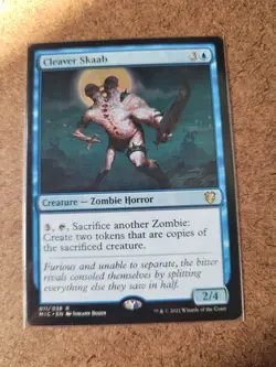Cleaver Skaab Commander: Innistrad: Midnight Hunt Regular - Image 1