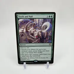 Tooth and Nail NM Commander Masters CMM English MTG #327 - Image 1