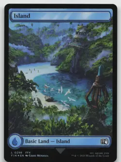 Island L Foil FINAL FANTASY 298 NM - Image 1