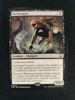 MTG Barrowgoyf 0102 Commander: Modern Horizons 3 NM - Image 1