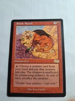 MTG: Sneak Attack (LP): Urza Saga (S) - Image 1