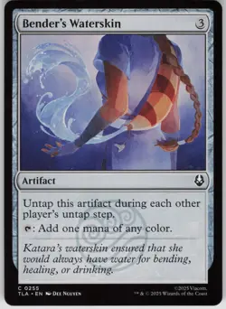 MTG Bender's Waterskin Normal NM Avatar: The Last Airbender Magic 255 - Image 1