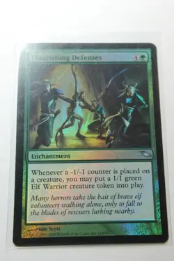 MTG Flourishing Defenses x1-Foil -Shadowmoor-Lightly Played - Image 1