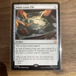 Magic The Gathering- Avatar- White Lotus Tile 262 NM - Image 1