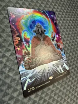 MTG Brainstorm #0004 Foil Borderless M Teenage Mutant Ninja Turtles SM (PZA) - Image 3