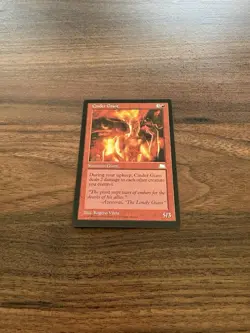 Cinder Giant - Weatherlight - LP - MTG Magic - Uncommon - Red Creature - Image 2