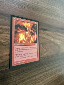 Cinder Giant - Weatherlight - LP - MTG Magic - Uncommon - Red Creature - Image 3