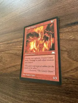Cinder Giant - Weatherlight - LP - MTG Magic - Uncommon - Red Creature - Image 4