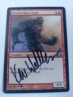 Bonebreaker Giant ARTIST PROOF M12 Signed by Kev Walker MTG - Image 1