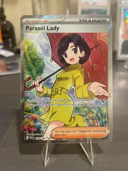 The Pokemon Company SV04: Paradox Rift Parasol Lady 238/182 Ultra Rare Holo Eng… - Image 1