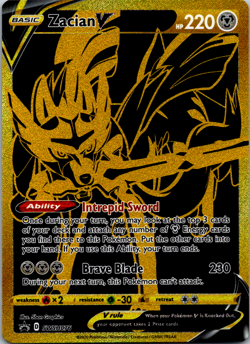 Zacian V SWSH076 Sword & Shield Promo Pokemon TCG - Image 1