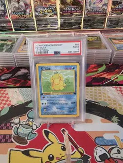 2000 POKEMON ROCKET 1ST EDITION PSYDUCK #65 MINT PSA 9 - Image 3