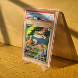 2023 POKEMON SVP EN-SV BLACK STAR PROMO 151 ELITE TRAINER BOX #051 SNORLAX PSA 8 - Image 2