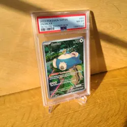 2023 POKEMON SVP EN-SV BLACK STAR PROMO 151 ELITE TRAINER BOX #051 SNORLAX PSA 8 - Image 3