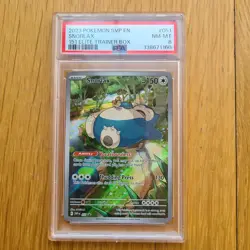 2023 POKEMON SVP EN-SV BLACK STAR PROMO 151 ELITE TRAINER BOX #051 SNORLAX PSA 8 - Image 5