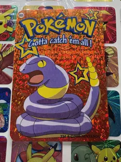 Pokemon 151 Vintage Pocket Monsters Vending HOLO Prism Sticker 2000 Nintendo - Image 2