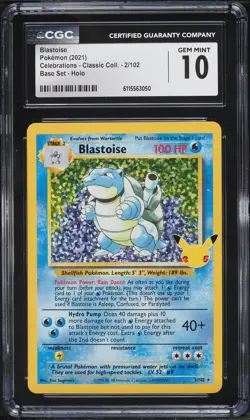 Pokemon Celebrations Base Set Charizard Blastoise Venusaur PSA CGC 9 10 Set - Image 3