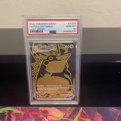 PSA 10 Pikachu Vmax Full Art Lost Origin Tg29/tg30 Pokemon Trainer Gallery - Image 1