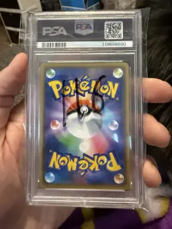 2019 POKEMON JPN SUN & MOON TAG TEAM GX ALL STARS #052 MEWTWO & MEW GX PSA 9 - Image 2