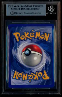 1999 Pokemon Game Base Unlimited #6 Gyarados Holo Rare BGS 9 MINT - Image 3