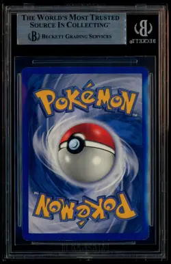 2002 Pokemon Legendary Collection #4 Dark Blastoise Reverse Foil BGS 8.5 w/ 9 - Image 3