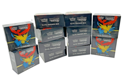 Lot of (12) Pokemon TCG Hidden Fates Elite Trainer Boxes SEALED NEW - Image 1