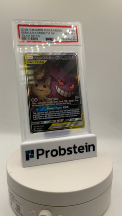 2019 Pokemon Sun & Moon Team Up FA #165 Gengar & Mimikyu Gx PSA 10 GEM MINT - Image 2