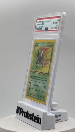 1999 Pokemon Jungle 1st Edition #9 Pinsir Holo PSA 10 GEM MINT - Image 2